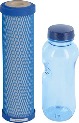 Produktbild von Wasserfilterpatrone EM Puro & Tritan Trinkflasche 0,5l BPA frei