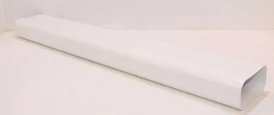 Produktbild von MARLEY Flachkanal 150x80 DN 125 1000 mm Weiß