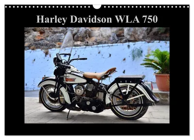 Produktbild von Harley Davidson WLA 750 (Wandkalender 2027 DIN A3 quer), CALVENDO Monatskalender