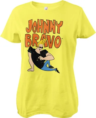 Produktbild von Johnny Bravo Girly Tee - Large - Yellow