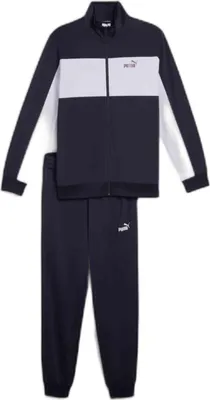 Produktbild von Puma Trainingsanzug Herren Poly Colorblock Suit, Größe:XXL, Farbe:Blau