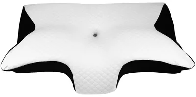 Produktbild von Nackenstützkissen, Ergonomisches Konturdesign, Memory-Schaum-Füllung, schwarz, 37x62cm