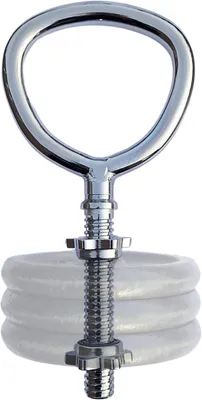 Produktbild von Kettlebell-Griff verstellbar, für Hantelscheiben 30 mm, für Heimtraining