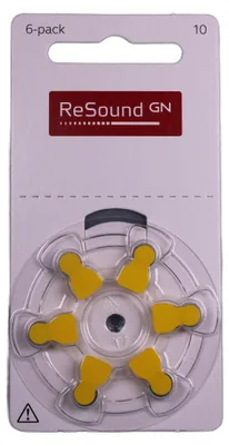 Produktbild von GN ReSound Batterien 10er - 60 Batterien