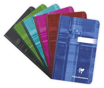 Productafbeelding van Clairefontaine 9592C  Clairefontaine Notizbuch, broschiert, 90 x 140 mm, kariert