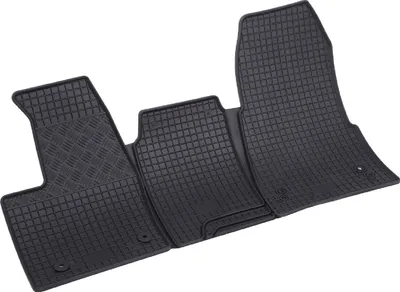 Produktbild von Z544837 Voll-Gummifußmatten passend für Ford Transit Custom Automatik 1 Facelift Kastenwagen Doppelkabine 2018-2023