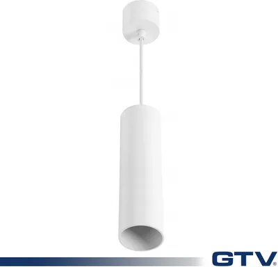 Produktbild von GTV - Deckenbeschlag Hängeleuchte LAGOS, GU10, Aluminium, IP20, max. 20W, weiß