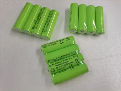 Produktbild von 16 Stück AA 1,2V 800mAh NiMh Solar Akku Ersatz für Solarleuchte Solarlampe 16X