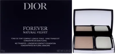 Produktbild von Dior Forever Natural Velvet, Kompaktes Gehäuse, Creme, Jeder Hauttyp, Feuchtigkeitsspendend, Porenstraffend, Messe, tral