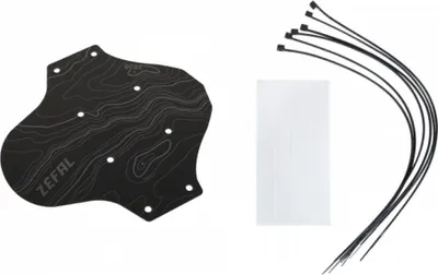 Image de Zéfal Mudguards Shield Lite Avant pour vélo gravel, taille unique - protection efficace pour...