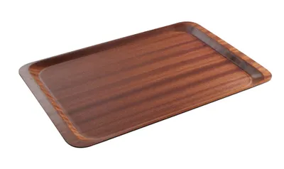 Produktbild von HENDI Serviertablett Euronorm 37x53 cm Woodform Antirutsch