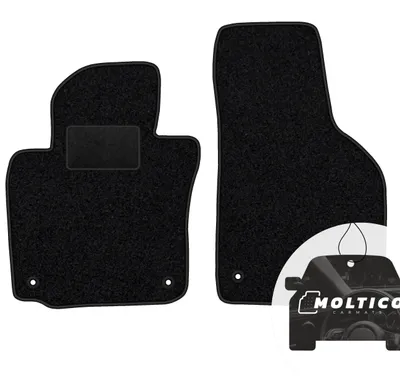 Image de Tapis de sol en velours pour voiture, compatibles avec : Volkswagen Golf V (2003-2009)