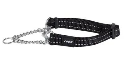 Imagen del producto de Rogz para perros, collar tipo "halfslip" con diseño de serpiente, color
