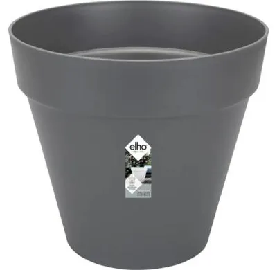 Image de elho loft urban Vase rond à roulettes 60 - anthracite