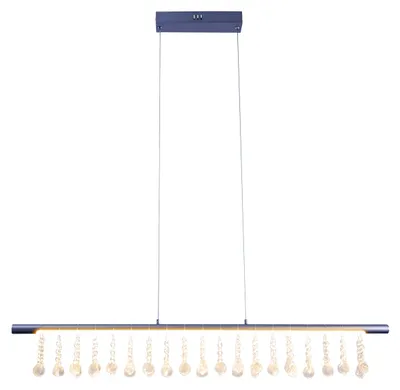 Image de Lampe à suspendre Salle à manger Lampe à suspendre Salon Cristaux Dimmable 7093116