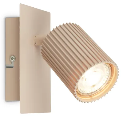 Produktbild von BRILONER - Wandleuchte innen schwenkbar, GU10 Fassung, max. 9W, Leselampe, Wandl