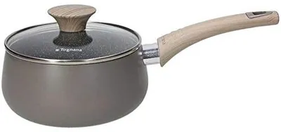 Eco-Bratpfanne 16 cm mit Deckel, antihaftbeschichtet, induktionsgeeignet