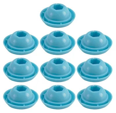 10 Kunststoff-Druckplatten 50 mm für Kartuschenpresse, Dichtungswerkzeug