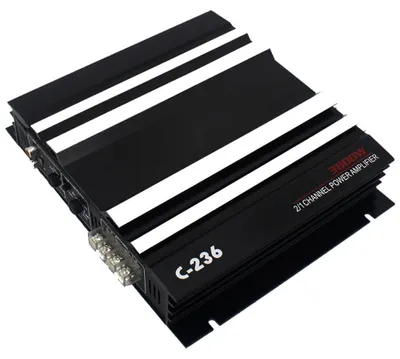 Obrázok produktu pre Audio zosilňovač do auta, 2 kanály, výkonný zosilňovač, 3800 W