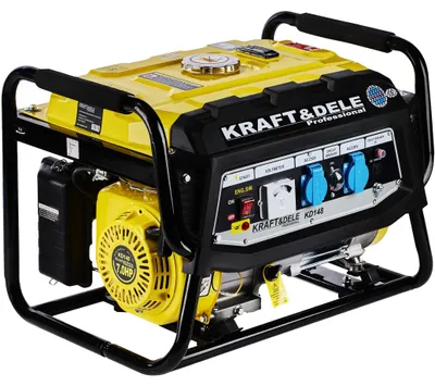 Produktbild von KRAFT&DELE | Inverter Stromgenerator Benzin, 3500W, Offener Inverter Generator, für Garage, Werkstatt, Baustelle