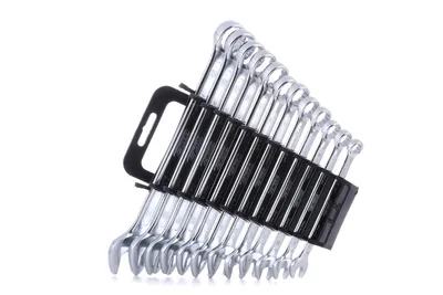 Produktbild von KS Tools 517.0052, Chrom, Chrom-Vanadium-Stahl, Gerade, 13,11,9,17,8,10,12,14,16,18,19 mm, 880 g, Box