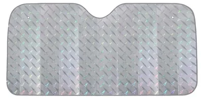 Produktbild von Avizar, Faltbarer Sonnenschutz für die Auto-Windschutzscheibe 140x70cm, Grau