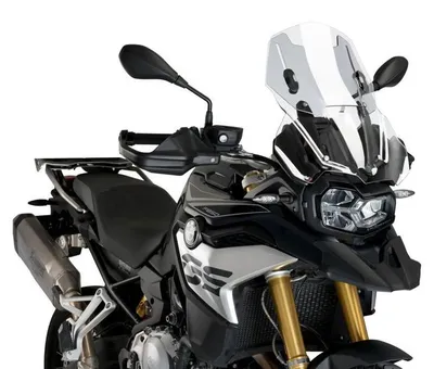 Produktbild von Puig Touring Bmw F850gs/adventure Hohe Windschutzscheibe Silber  Silber One Size