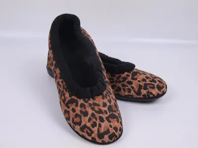 Produktbild von Damen Hausschuhe Ballerinas ADANEX SARA 29920 Leopardenmuster
