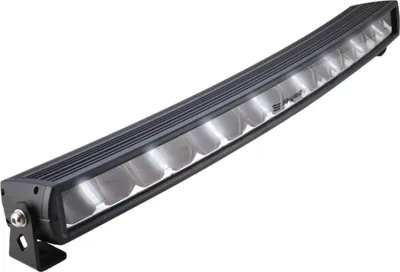 Produktbild von SKYLED FORNAX 31” Curved LED Bar Fernscheinwerfer, 19200lm, ECE R112 Ref. 50, 813mm gebogene Lichtbalken, 12V 24V Zusatzscheinwerfer LKW Offroad, Positionslicht Weiß/Orange