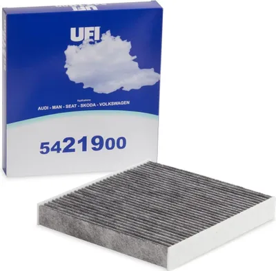 Produktbild von UFI 54.219.00 Innenraumfilter Pollenfilter für VW Golf VII Schrägheck (5G1, BQ1, BE1, BE2) Aktivkohle