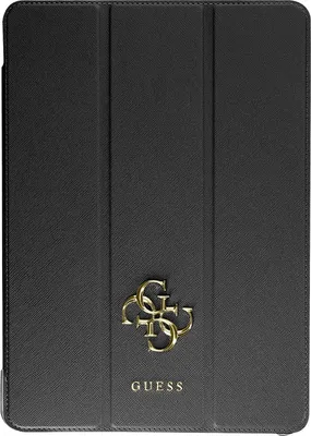 Zdjęcie produktu dla Etui na tablet Guess GUIC12PUSASBK Book Cover Saffiano Collection, do Apple iPad Pro 12.9 2021, czarne