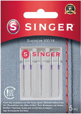 Obrázek produktu pro Singer 5x100 Jehly do šicích strojů