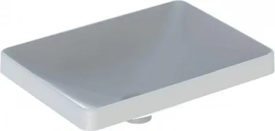 Produktbild von Geberit Geberit Einbauwaschtisch VariForm rechteckig 550x400mm o HL o ÜL we KT