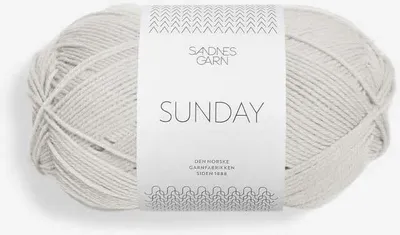 Produktbild von Sandnes Sunday 50g 3820 pearl grey