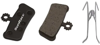 Image de Sunrace Dpal4 Sram G2/Avid Plaquettes de frein à disque organiques Argent  Argent Taille unique