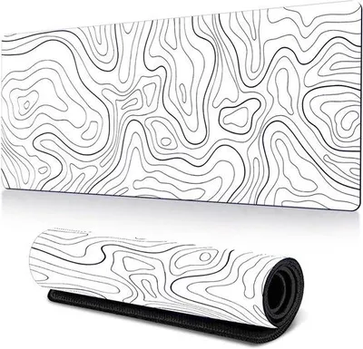 Productafbeelding van Grote XXL Gaming Muismat 850 x 390 mm - Antislip Bureauonderlegger voor PC