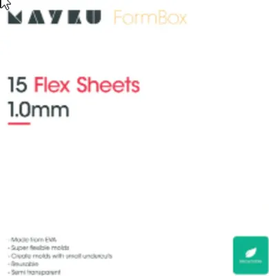 Imagen del producto de Láminas flexibles de 1 mm (15 unidades)
