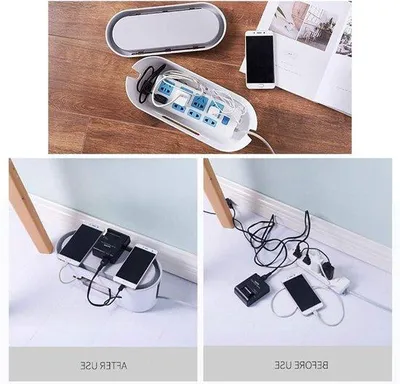 Produktbild von Kabel-Organisationsbox mit Sicherheits