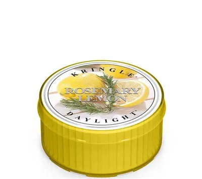 Productafbeelding van Kringle Candle Geurkaars, Daylight Maxi-theelicht, geur: Rozemarijn en citroen