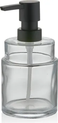 Produktbild von Mijolnir, SBN0062, Seifenspender, GLAS, Transparent, 9 x9 x 15 cm