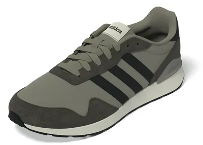 Produktbild von Adidas Herren Sneaker Run 60S 4.0 39943-10, 39943-11.5, 39943-12, 39943-12.5, 39943-13.5, 39943-7.5, 39943-8, 39943-8.5, 39943-9, 39943-9.5 ADI-JQ6098 silver pebble/core black/shadow olive 7.5