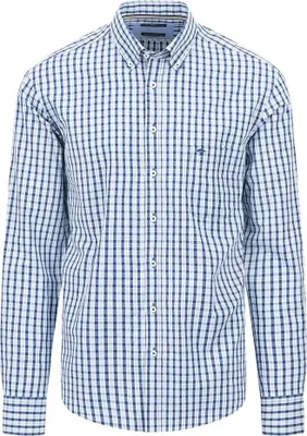 Produktbild von Fynch Hatton 14085000 Langarmhemd Blau S Herren Blau S