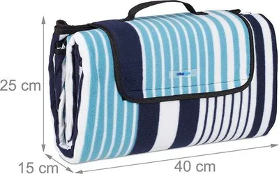 Produktbild von Famanu Picknickdecke – XXL, strapazierfähig und isolierend – für 4 bis 6 Personen