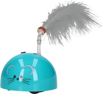 Produktbild von Robocat Katzenspielzeug Maus petrol