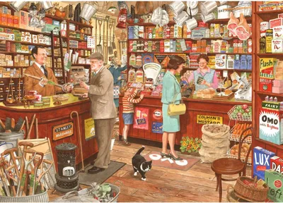 Produktbild von House of Puzzles Puzzle 1000 Teile Nostalgie und Landschaft