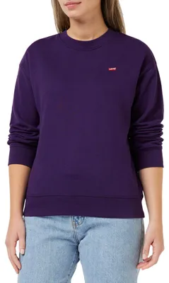 Produktbild von Levi's Damen Standard Crew Sweatshirt,Blackberry Cordial,XXS