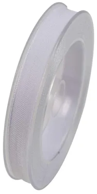 Produktbild von Webband, Schleifenband 15mm weiß 20m Rolle (1m=0,35EUR) Goldina