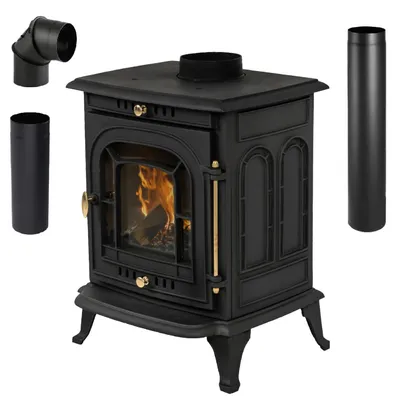 Immagine prodotto di THUNDER® | AGNI | stufa a libera installazione | stufa in ghisa | legna | 7 kW
