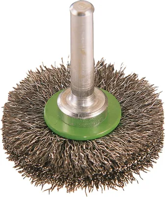 Image de Brosse ronde 70 mm, épaisseur du fil 0,3 mm, VA 18 mm, 15 000 tr/min
