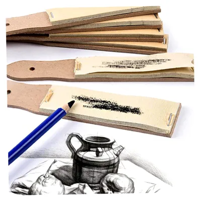 Produktbild von Mischstifte und Zeichenwerkzeuge für präzises Zeichnen mit Sandpapier- und Papierstiften für Künstler und Zeichner